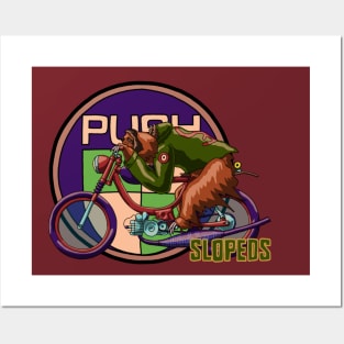 Puch Sloth for The Slopeds Posters and Art